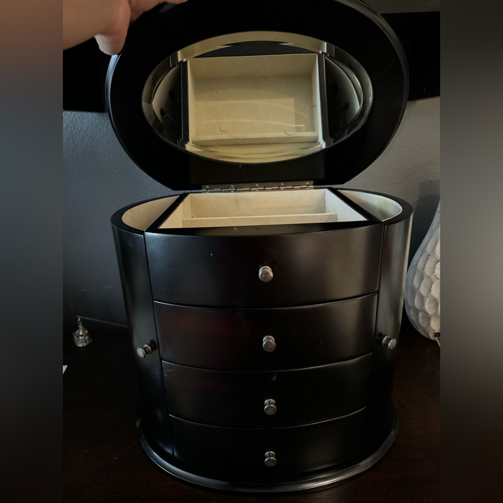 Wood Jewelry Organization Box